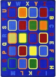 Joy Carpets Kid Essentials Alphabet Tiles Multi